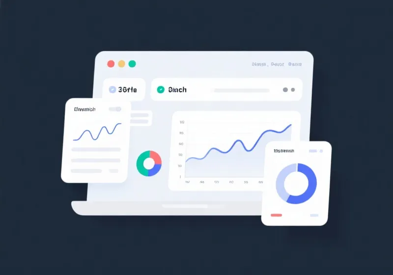 数据看板示意图